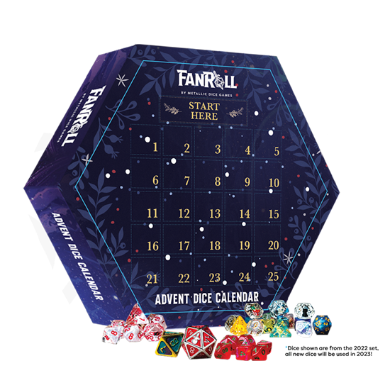 Fanroll Advent Dice Calendar