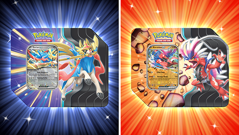 Slashing Legends Tins