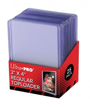 Ultra Pro Regular Toploader 25CT