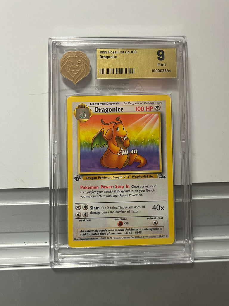 dragonite pokemon card 19 62 TCG Kort | Vintage | D Colorless Dragon Stamp (80) Flip 2 coins Dragonite Fossil Whatnot: Shop,