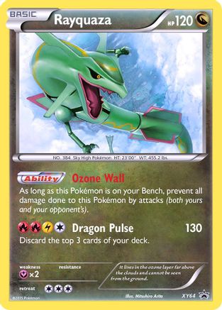 Rayquaza XY64  - Holofoil XY Promos - Promo