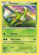 Virizion 012  - Holofoil XY  Ancient Origins - Holo Rare