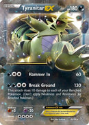 Tyranitar EX 042  - Holofoil XY  Ancient Origins - Ultra Rare