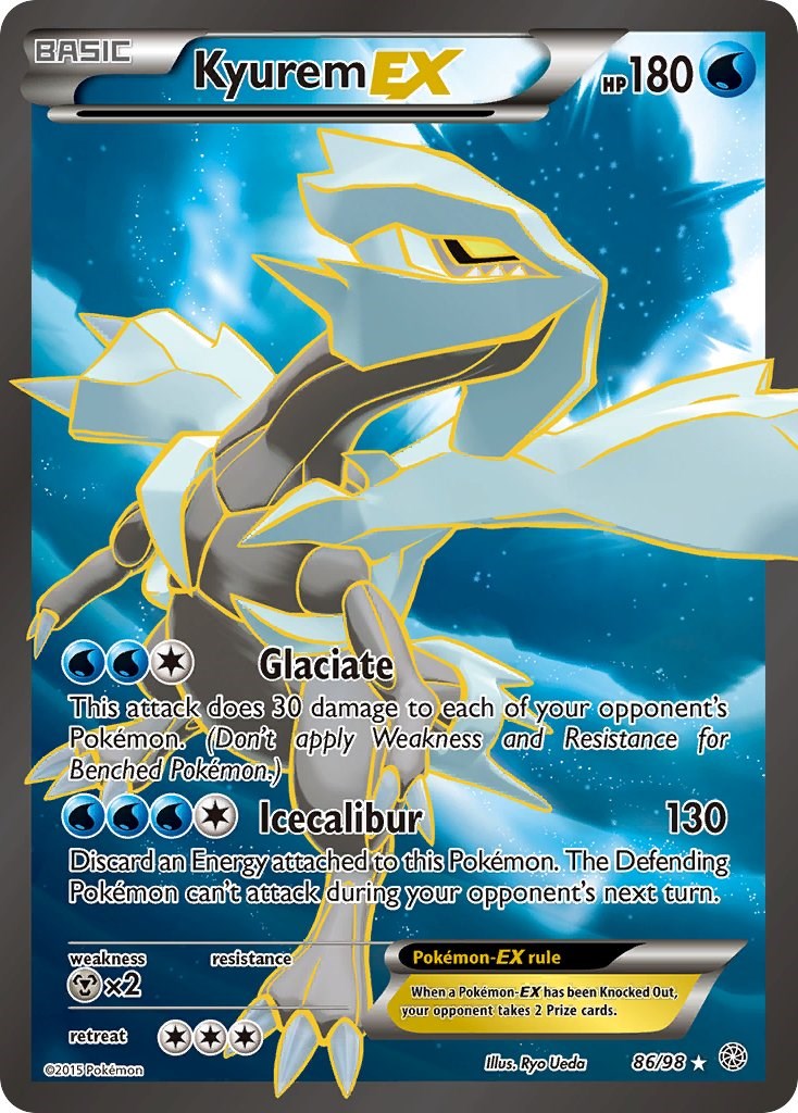 Kyurem EX (86 Full Art) [AOR - 86/98]