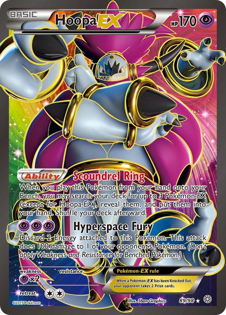 Hoopa EX (89 Full Art) [AOR - 89/98]