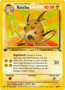 Raichu (29) 029  - Unlimited Fossil - Rare