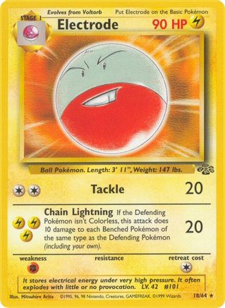 Electrode (18) 018/64 Jungle - Rare