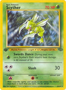 Scyther (26) 026  - 1st Edition Jungle - Rare
