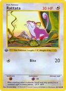 Rattata 061/102  - Unlimited Base Set Shadowless - Common
