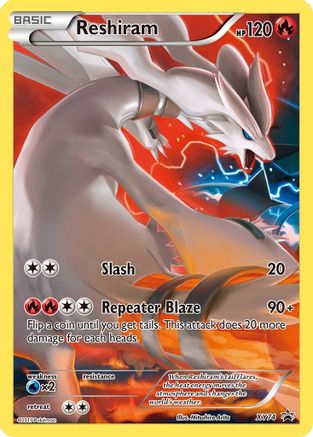 Reshiram (Full Art Promo) XY74/211  - Holofoil XY Promos - Promo