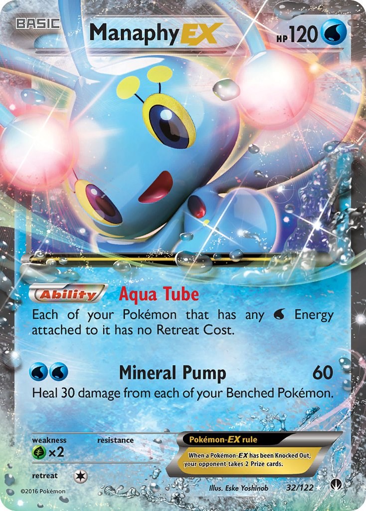 Manaphy EX [BKP - 32/122]