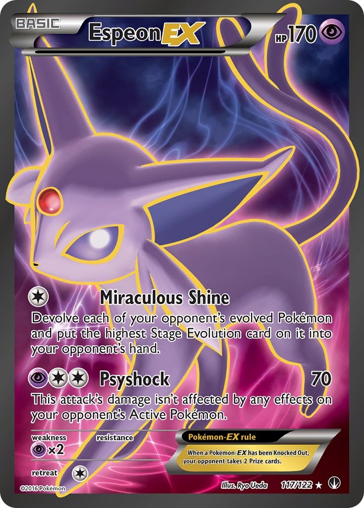 Espeon EX Full Art [BKP - 117/122]