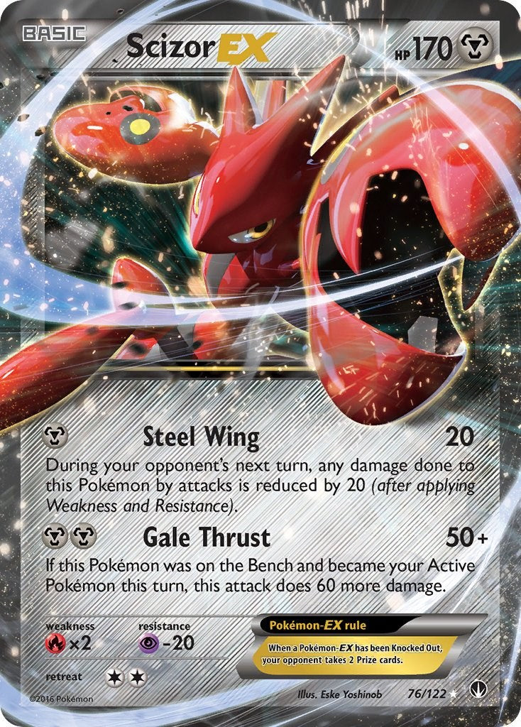 Scizor EX [BKP - 76/122]