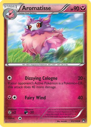 Aromatisse 085/122  - Reverse Holofoil XY  BREAKpoint - Uncommon
