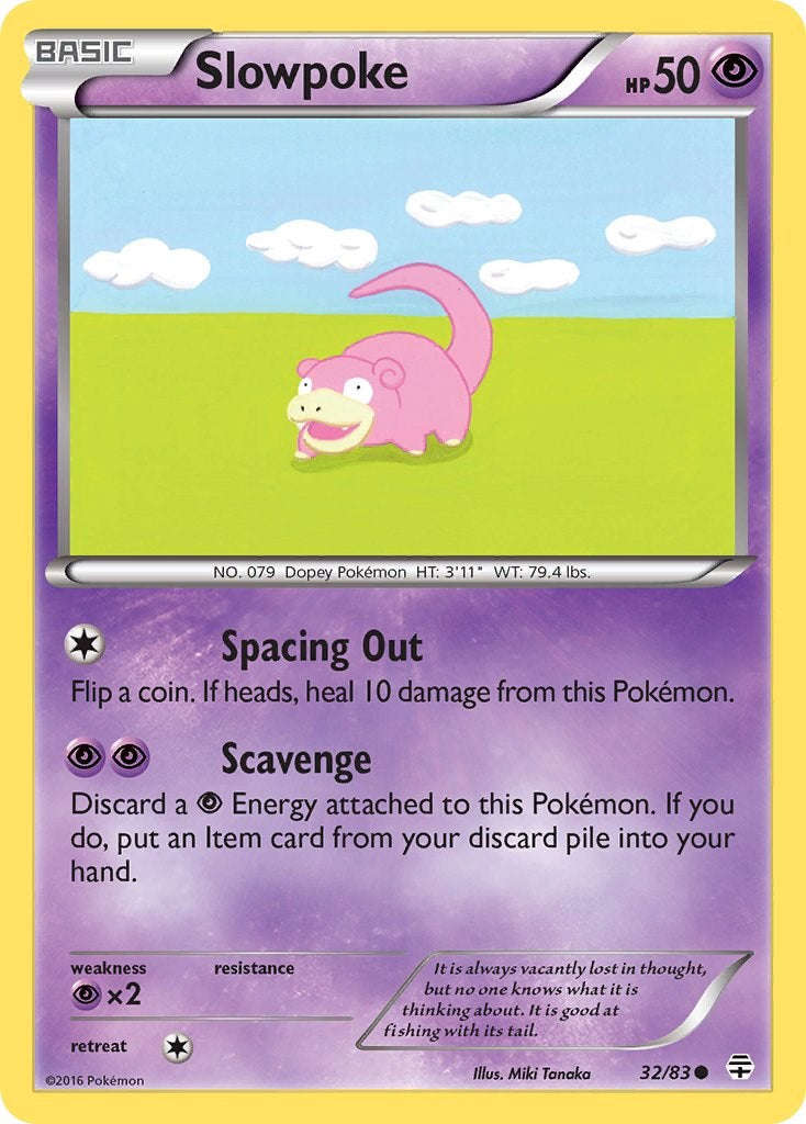 Slowpoke [GEN - 32/83]