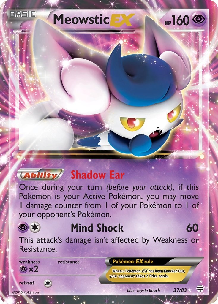 Meowstic EX [GEN - 37/83]