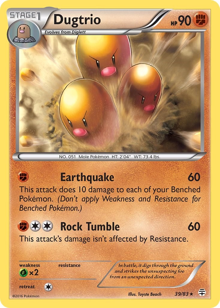 Dugtrio [GEN - 39/83]