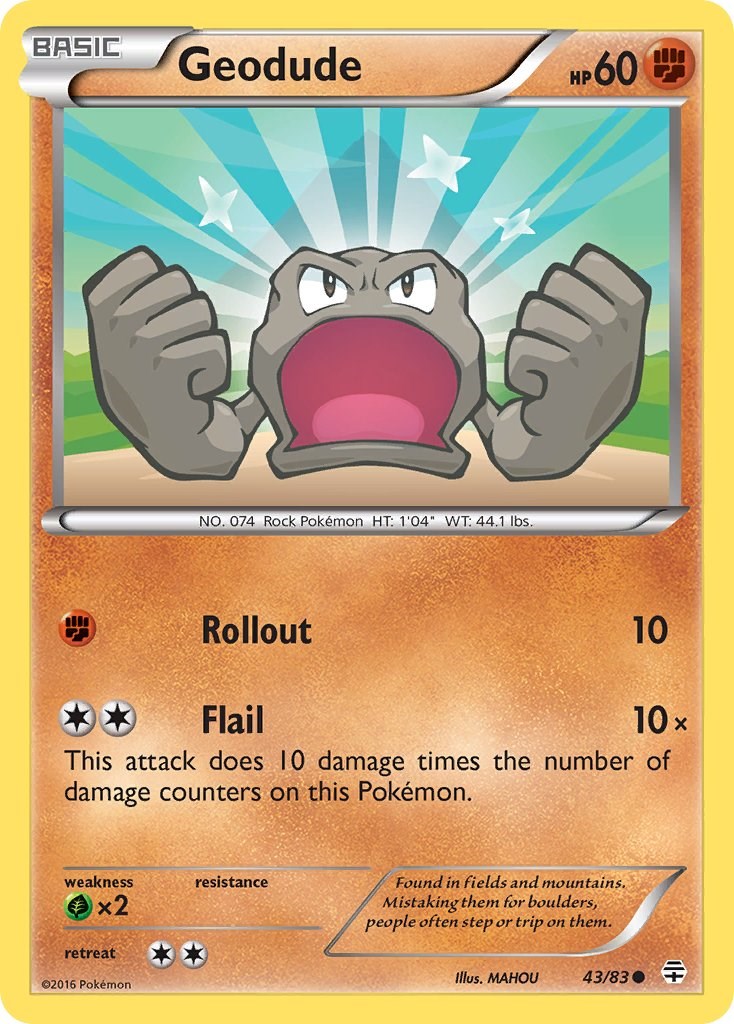 Geodude [GEN - 43/83]