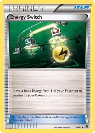 Energy Switch 061/83  - Reverse Holofoil Generations - Uncommon