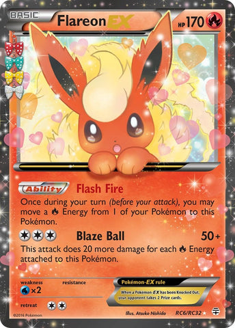 Flareon EX [GEN - RC6/RC32]