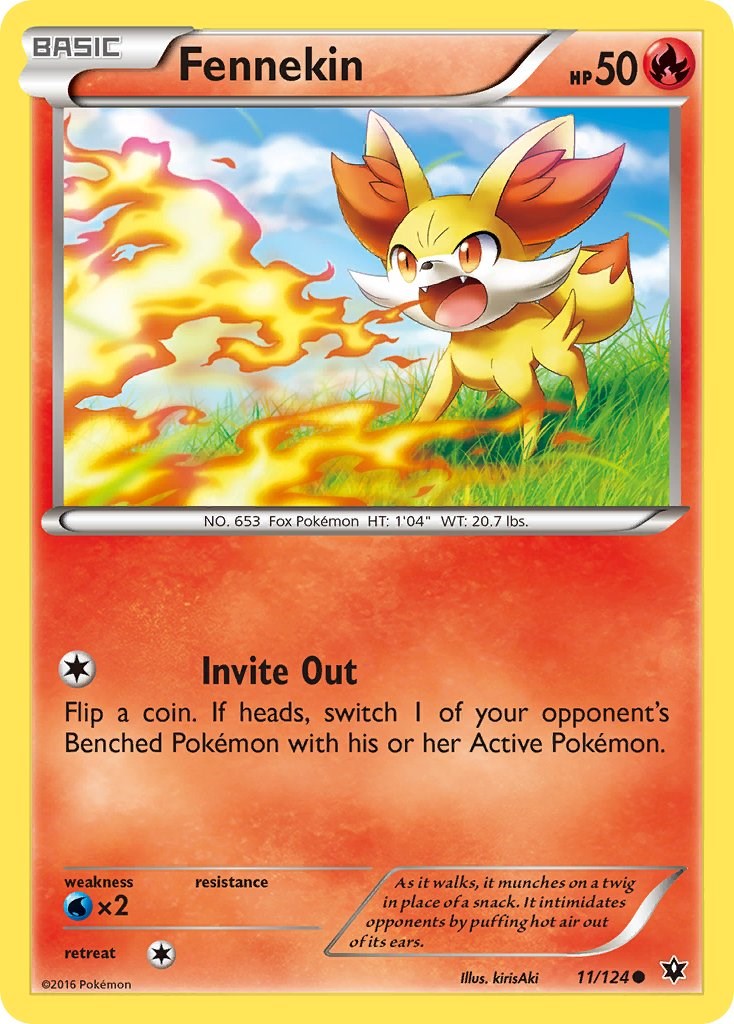 Fennekin (11) [FCO - 11/124]