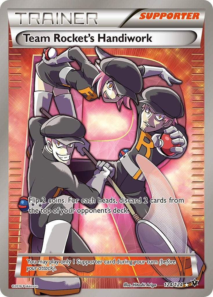 Team Rockets Handiwork Full Art [FCO - 124/124]