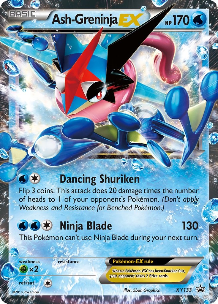 Ash-Greninja EX - XY133 [PR - 133]