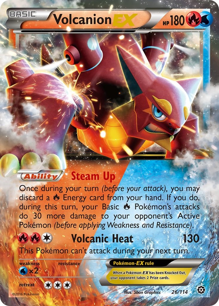 Volcanion EX [STS - 26/114]