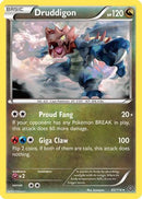 Druddigon 083/114 XY  Steam Siege - Rare