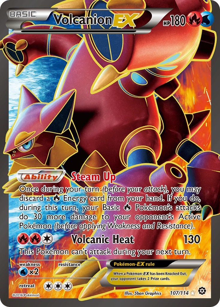 Volcanion EX Full Art [STS - 107/114]