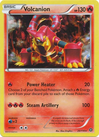 Volcanion Cracked Ice Holo [PR - 025/114]