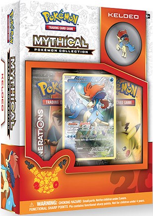 Mythical Pokemon Collection Box [Keldeo] [GEN]