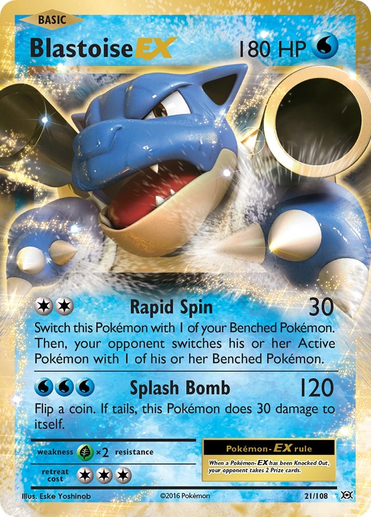 Blastoise EX [EVO - 21/108]