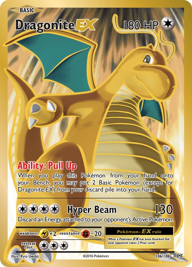 Dragonite EX (Full Art) [EVO - 106/108]