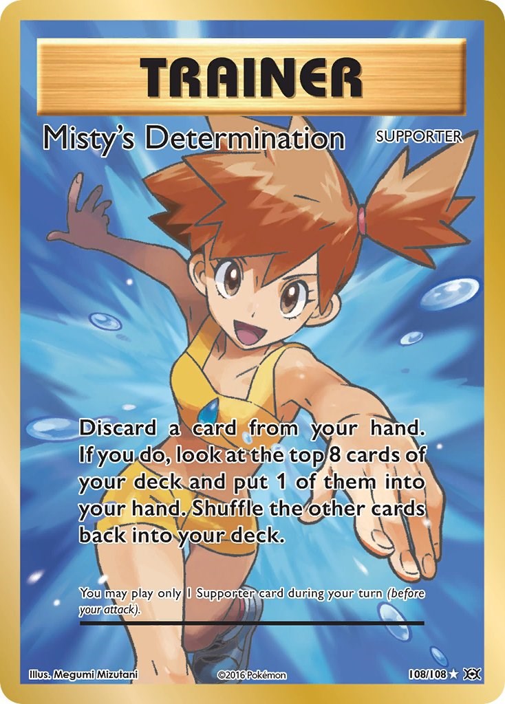 Mistys Determination Full Art [EVO - 108/108]