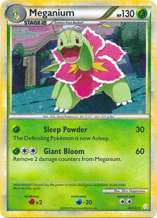 Meganium - 26/123 (Cosmos Holo) [PR - 026/123]