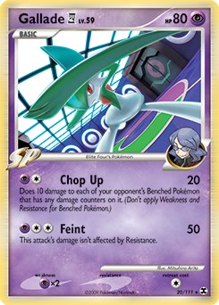 Gallade E4 - 20/111 (DPPt Rising Rivals) [PR - 020/111]