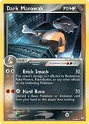 Dark Marowak 007/109  Deck Exclusives - Rare