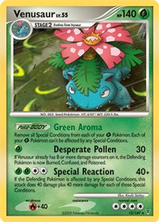 Venusaur (DPPt Supreme Victors) 013/147  Deck Exclusives - Rare