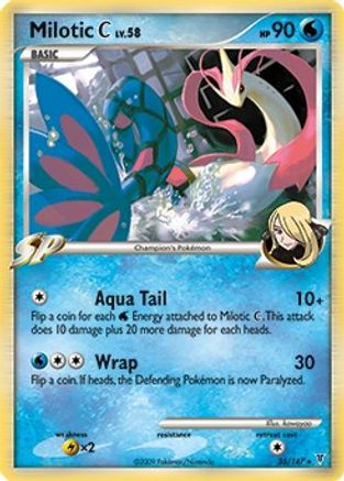 Milotic C 035/147  - Holofoil Deck Exclusives - Holo Rare