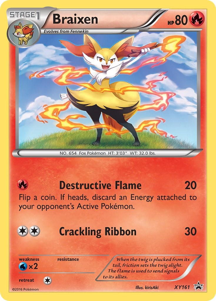 Braixen - XY161 [PR - 161]