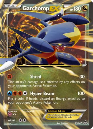 Garchomp EX - XY167  - Holofoil XY Promos - Promo