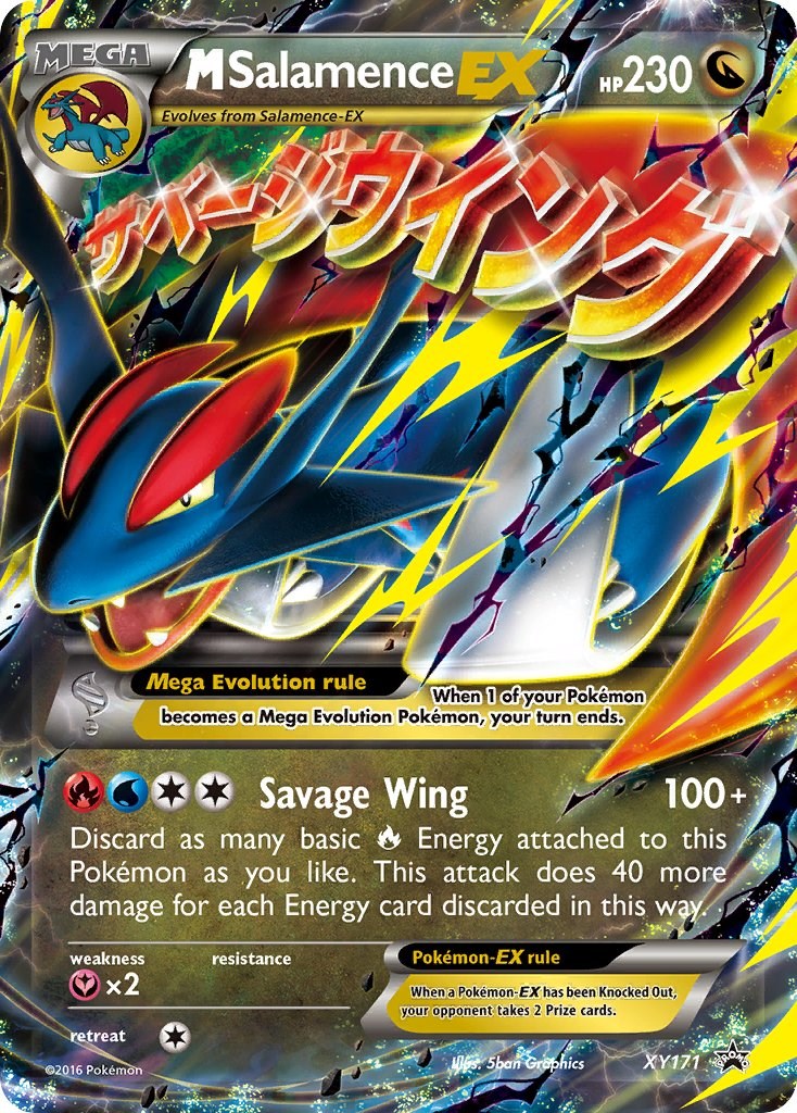 M Salamence EX - XY171 [PR - 171]