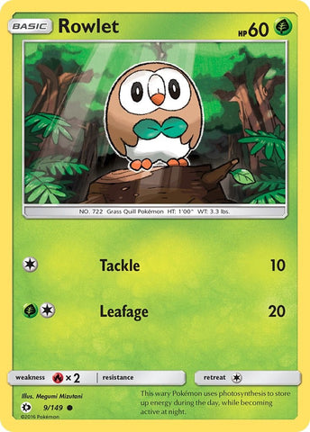 Rowlet [SM01 - 9/149]
