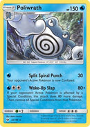 Poliwrath 032/149  - Holofoil SM Base Set - Holo Rare