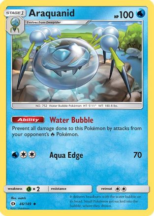 Araquanid 046/149  SM Base Set - Uncommon