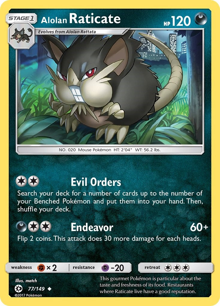 Alolan Raticate [SM01 - 77/149]