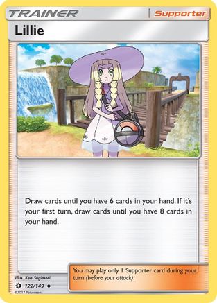 Lillie 122/149  SM Base Set - Uncommon