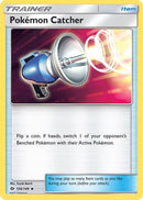 Pokemon Catcher 126/149  - Reverse Holofoil SM Base Set - Uncommon