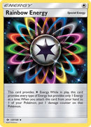 Rainbow Energy 137  - Reverse Holofoil SM Base Set - Uncommon